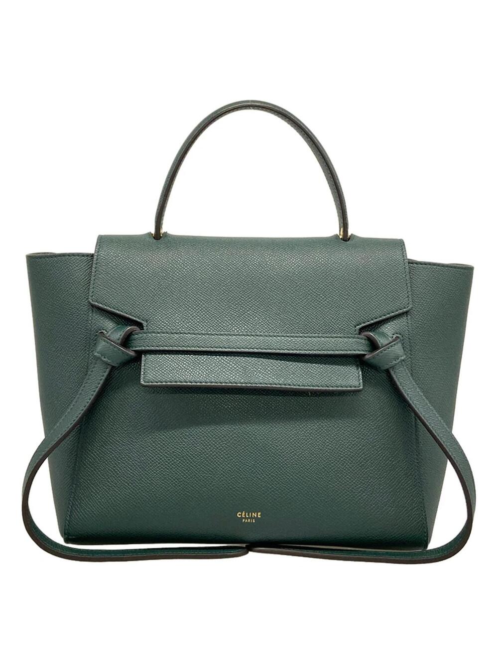 Celine Belt Bag Micro Dark Green #358012C15B